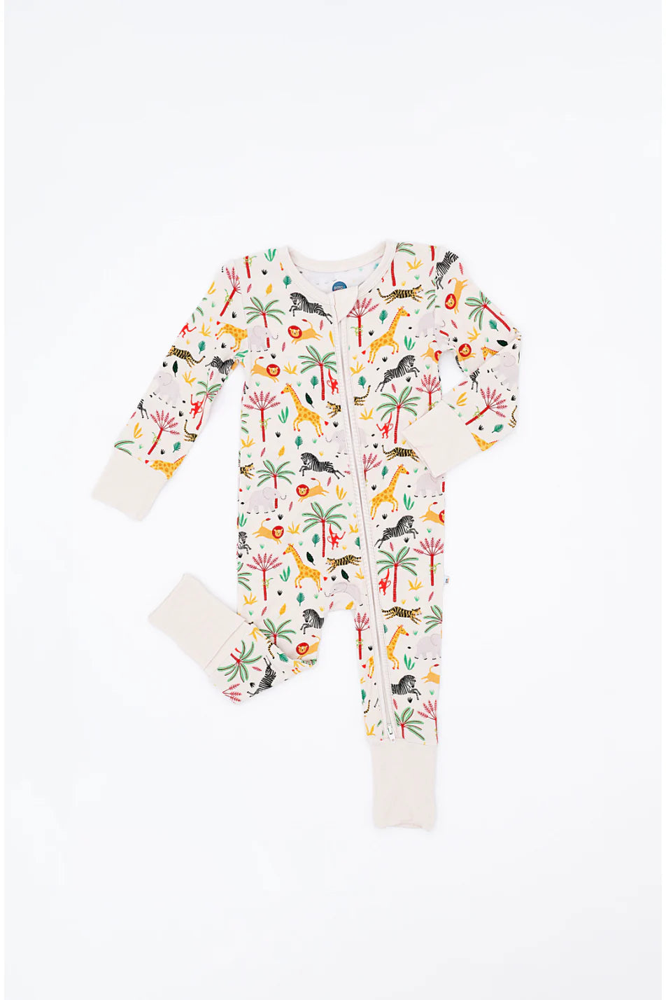 Animal Spots Double Zipper Bamboo Sleeper main image 1