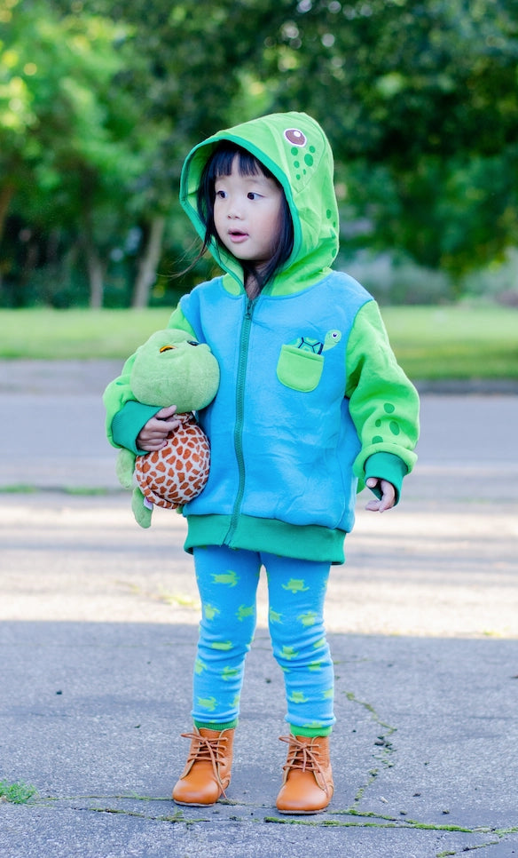 Sea Turtle 3D Backpack Hoodie