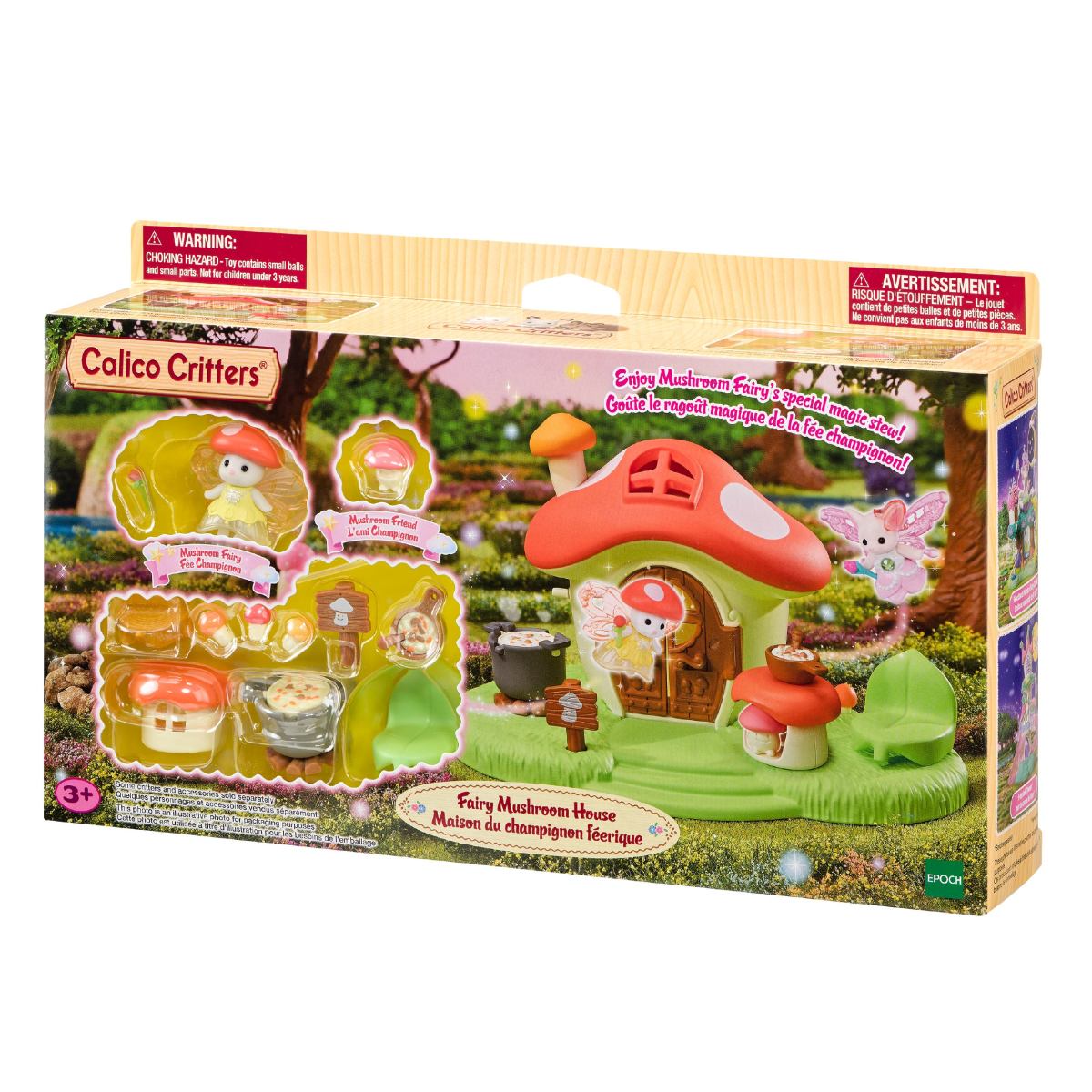 Calico Critters Fairy Mushroom House