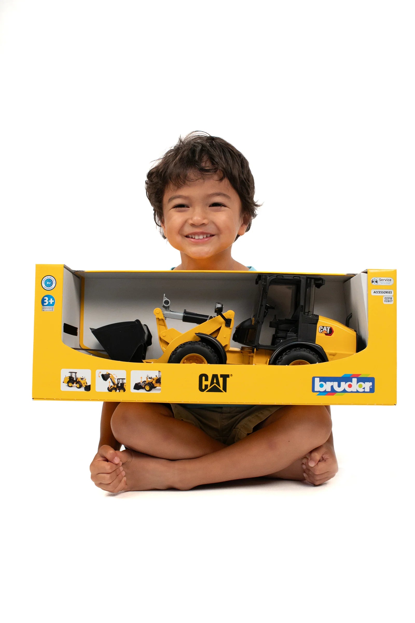 Bruder Cat Compact Articulated Wheel Loader