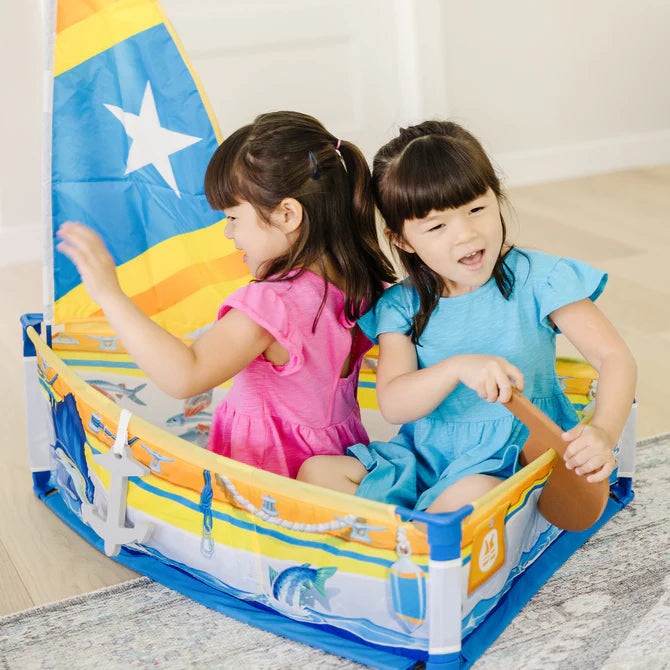 Melissa & Doug Let's Explore Sailboat Playset