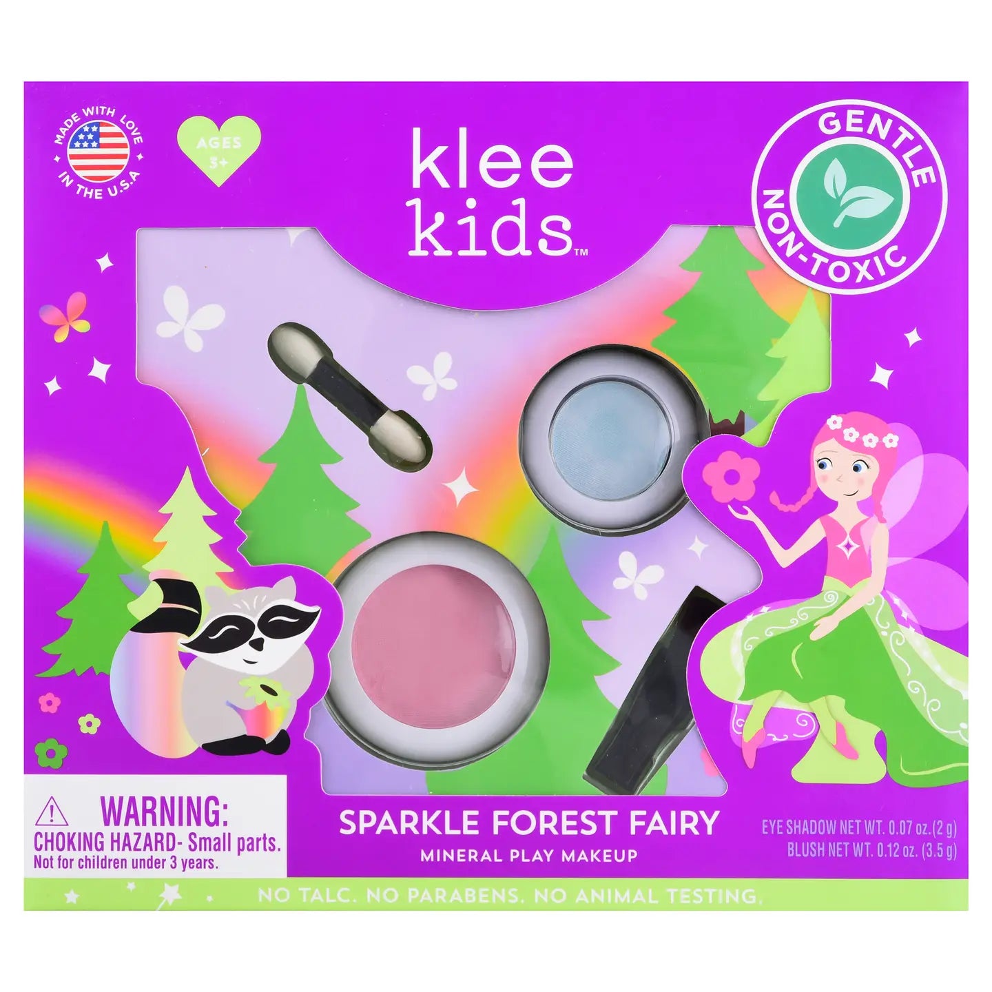 Klee Kids Sparkle Forest Fairy 2pc Makeup Set