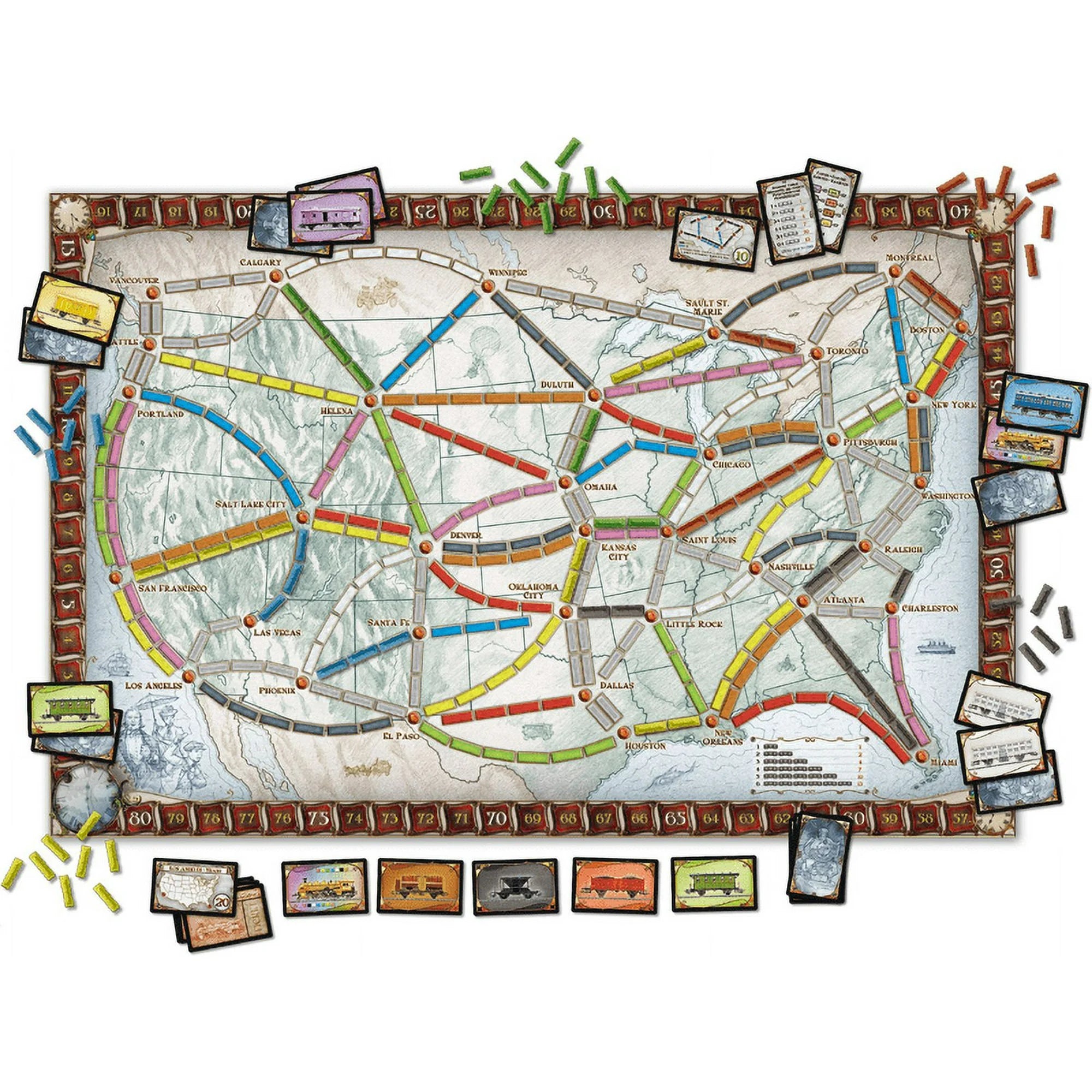 Ticket to Ride Strategy Board Game