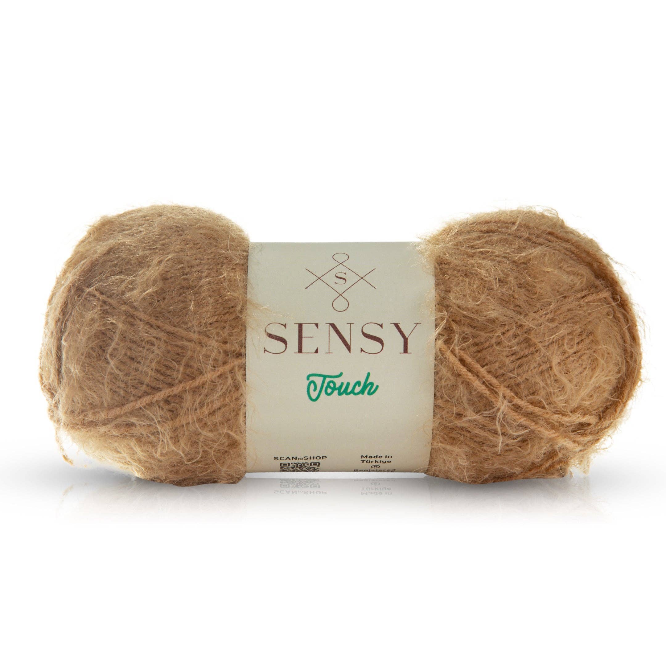 Sensy Touch Yarn, 3.5 oz, 268 Yards, Gauge 3 Light