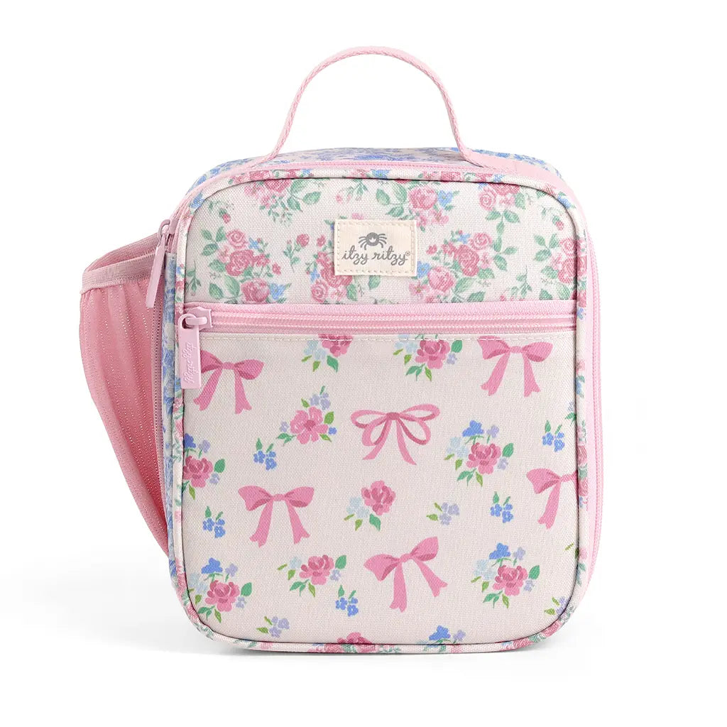 Itzy Ritzy Toddler Lunchbox - Floral Bow