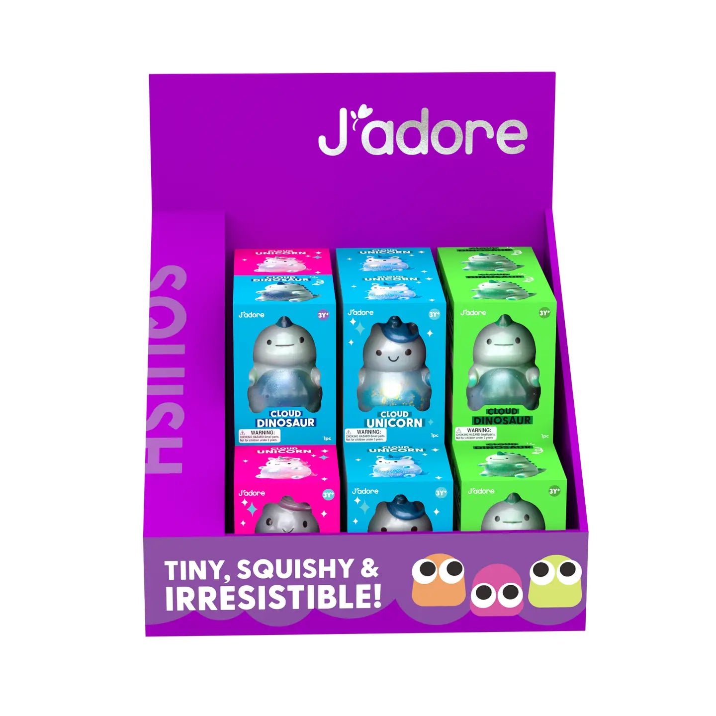 J'adore Cloud Unicorn & Dino Squish