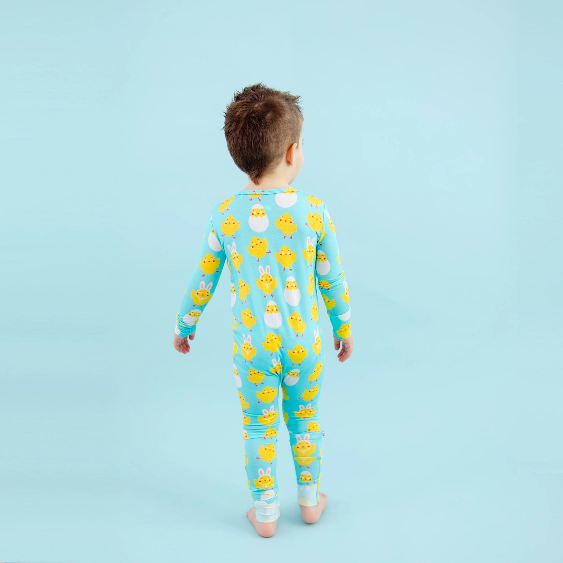 Easter Chicks Convertible Footie