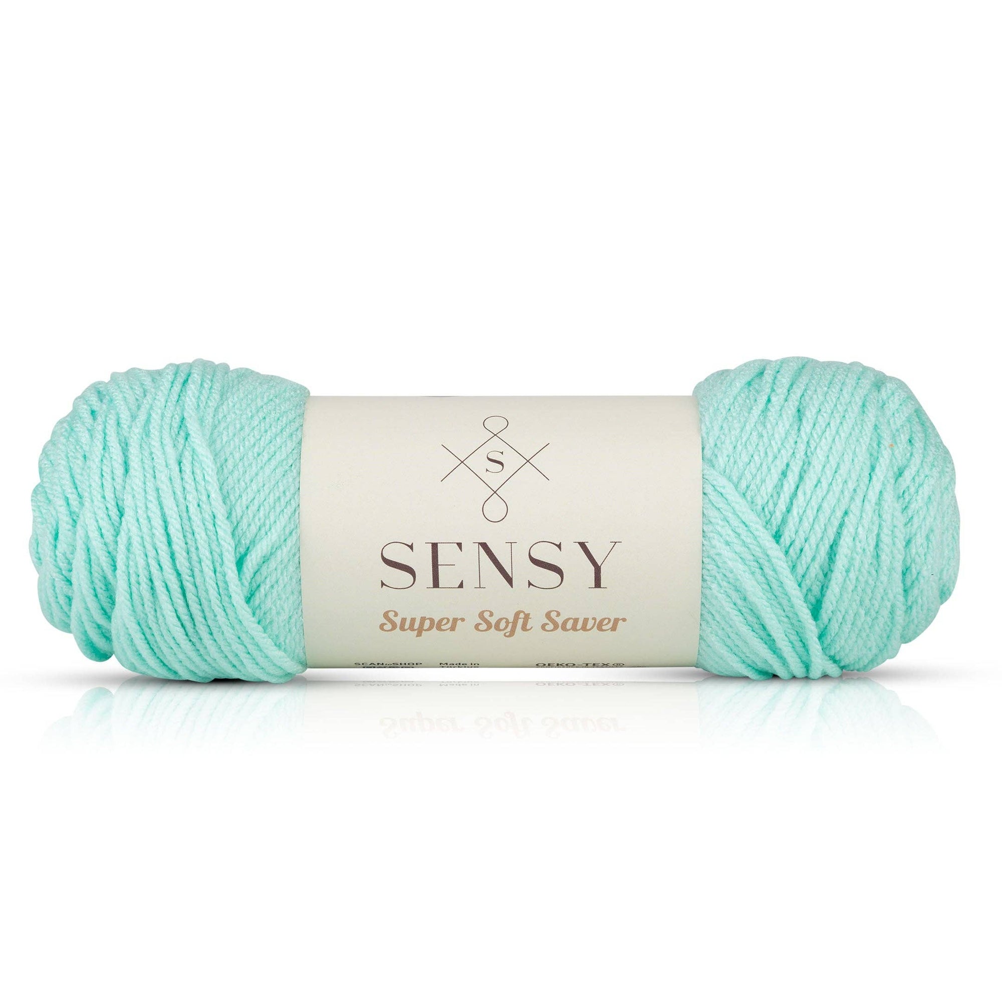Sensy Super Soft Saver Yarn, 3.5 oz, 190 Yards, Gauge 4 Medium