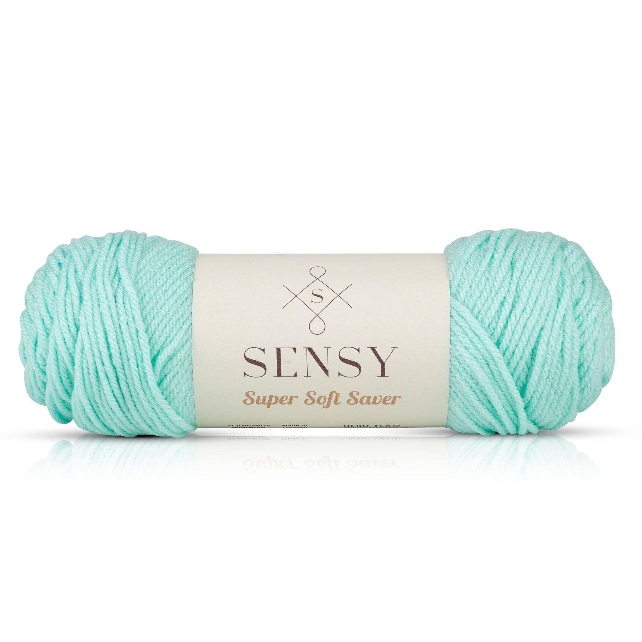 Sensy Super Soft Saver Yarn, 3.5 oz, 190 Yards, Gauge 4 Medium