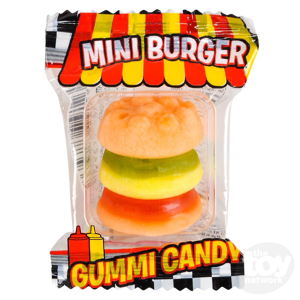 Gummi Burger Candy