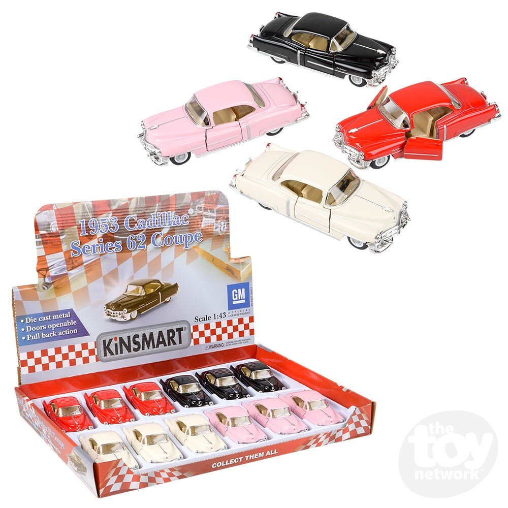 5" Die-Cast 1953 Cadillac Series 62 Coupe