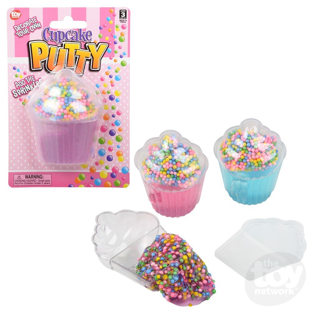 3.25" DIY Cupcake Putty