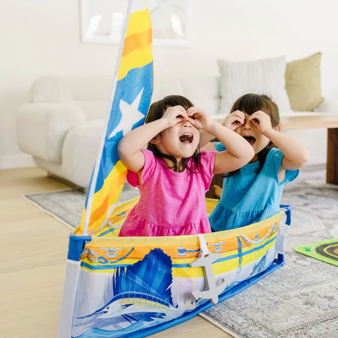 Melissa & Doug Let's Explore Sailboat Playset