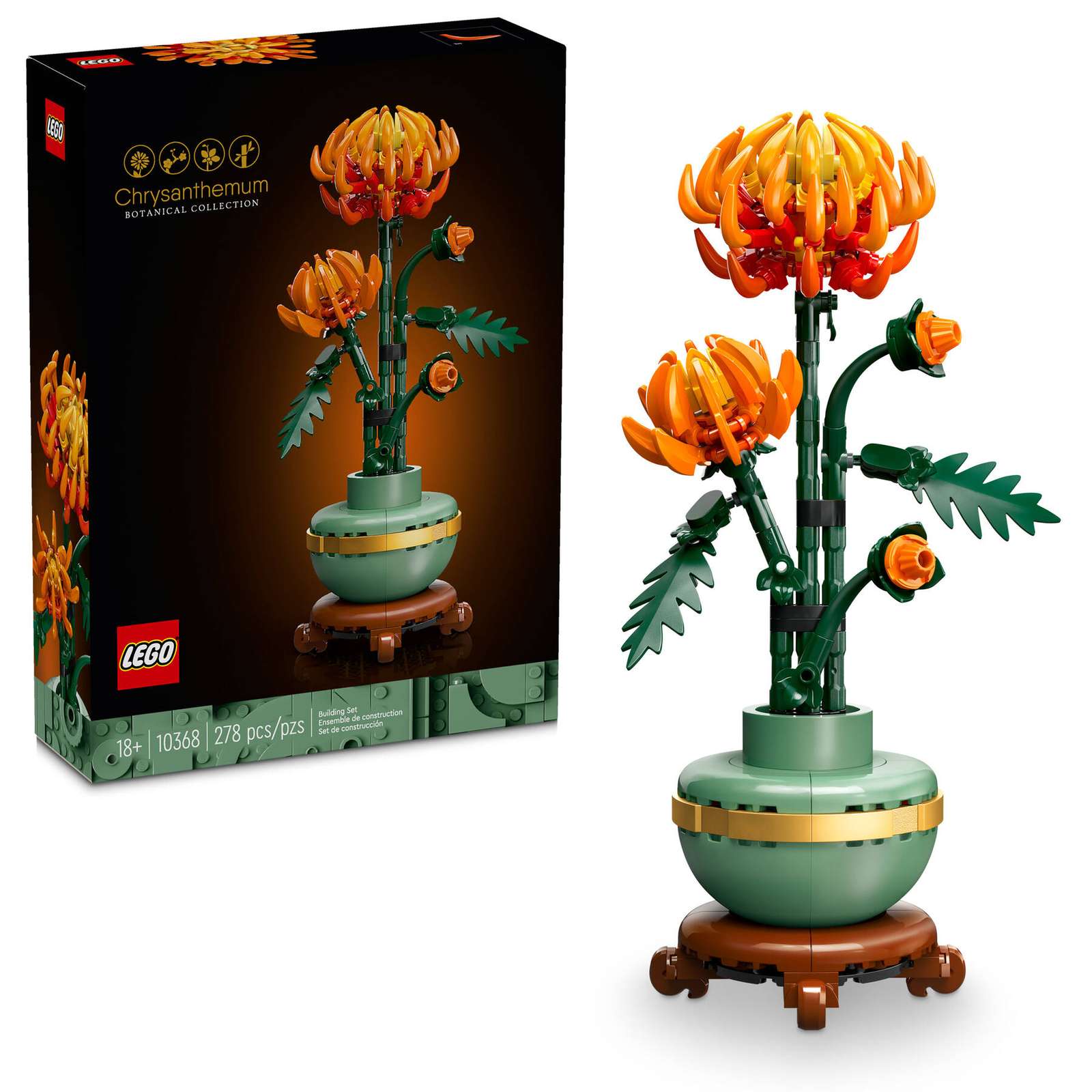 LEGO Chrysanthemum Flower