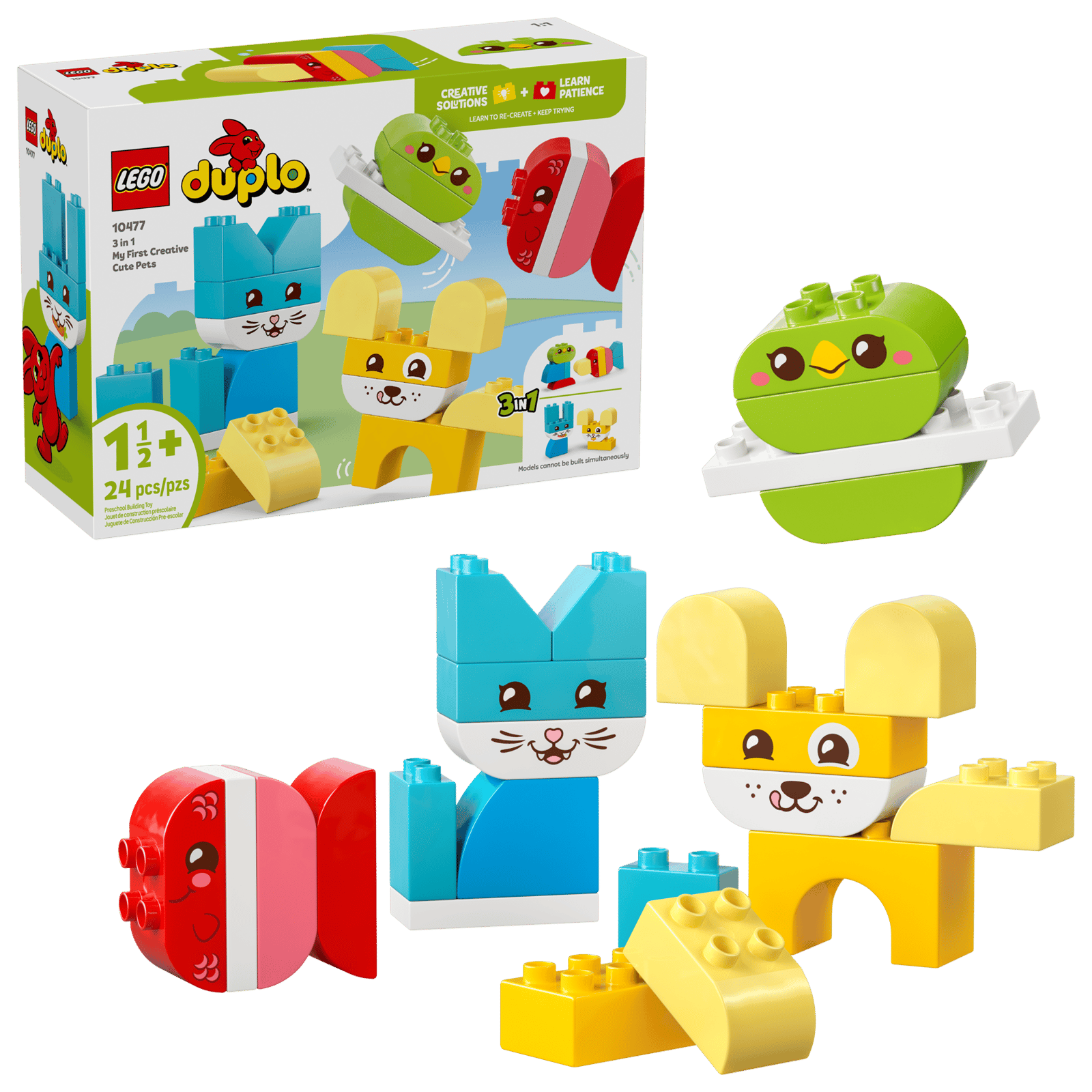 LEGO Duplo 3-In-1 Creative Cute Pets