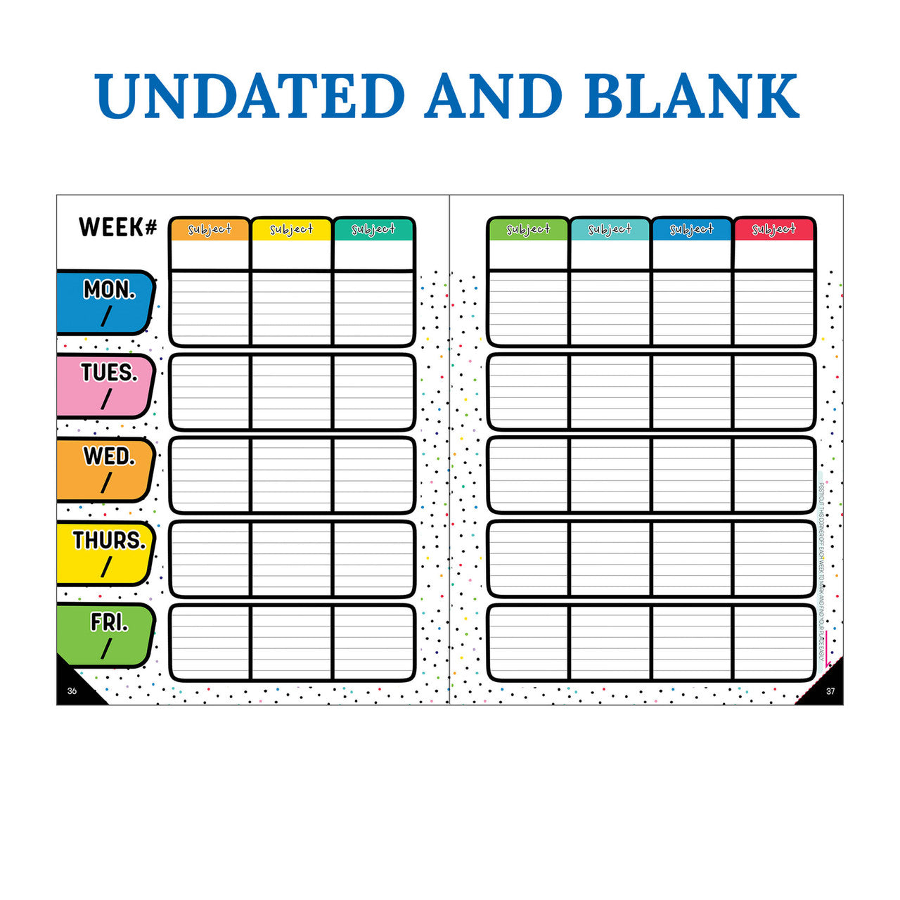 Happy Place Teacher Planner