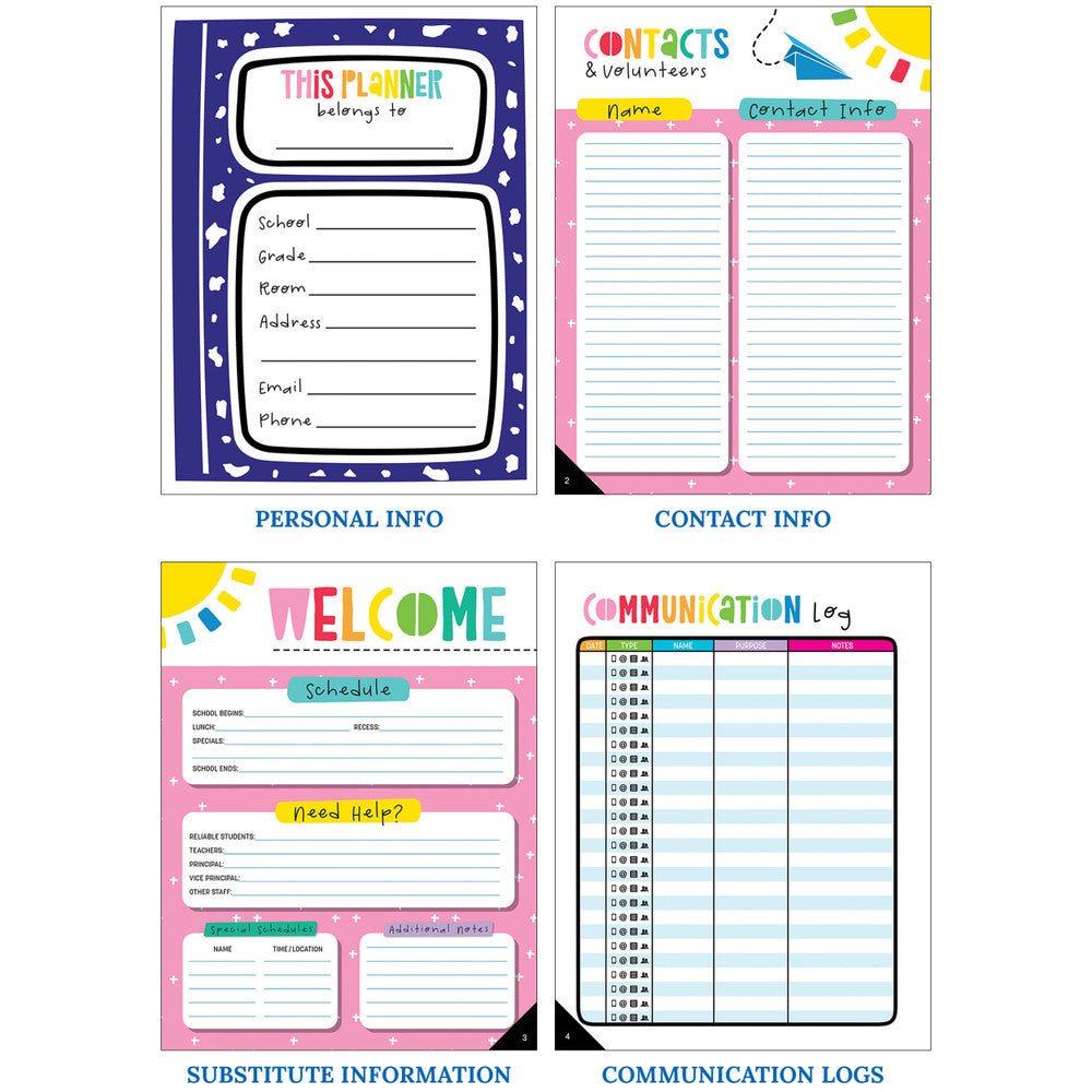 Happy Place Teacher Planner