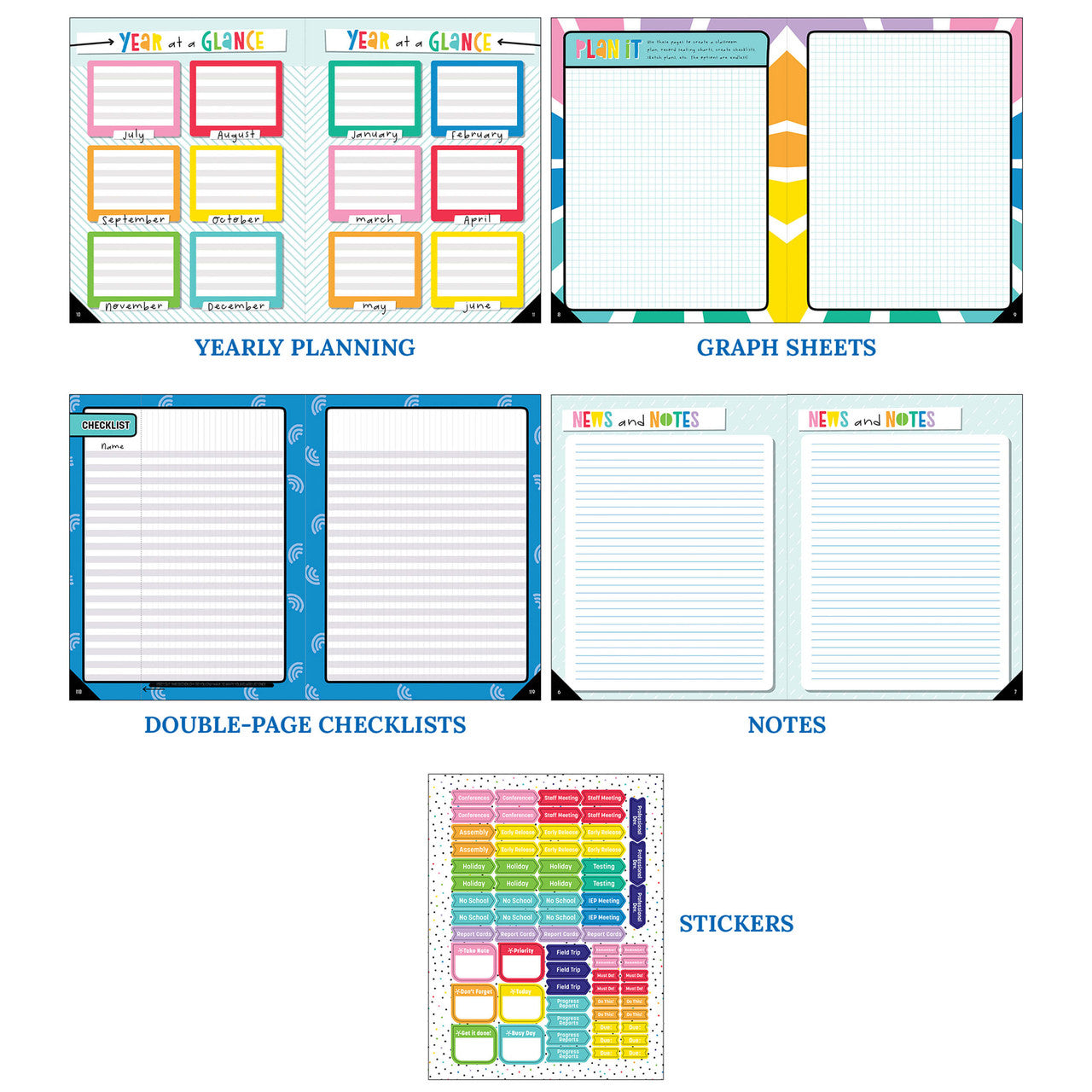 Happy Place Teacher Planner