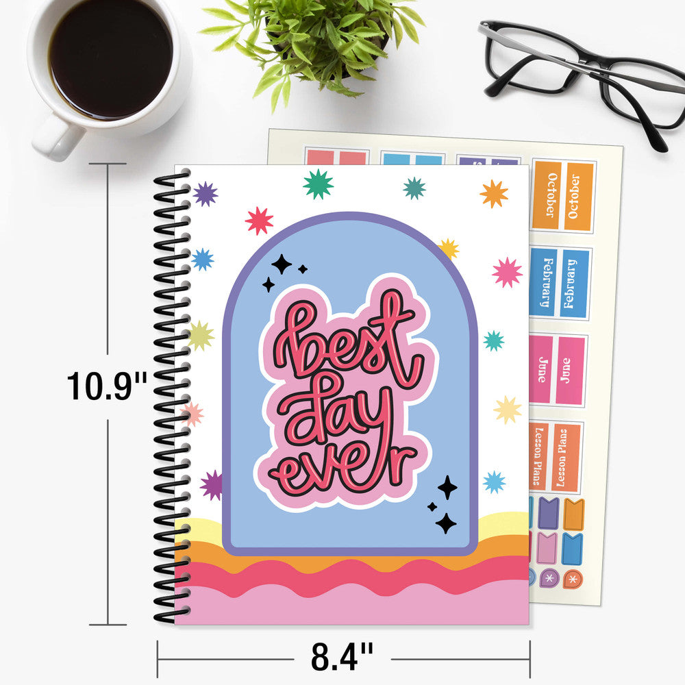 Retro Remix Teacher Planner