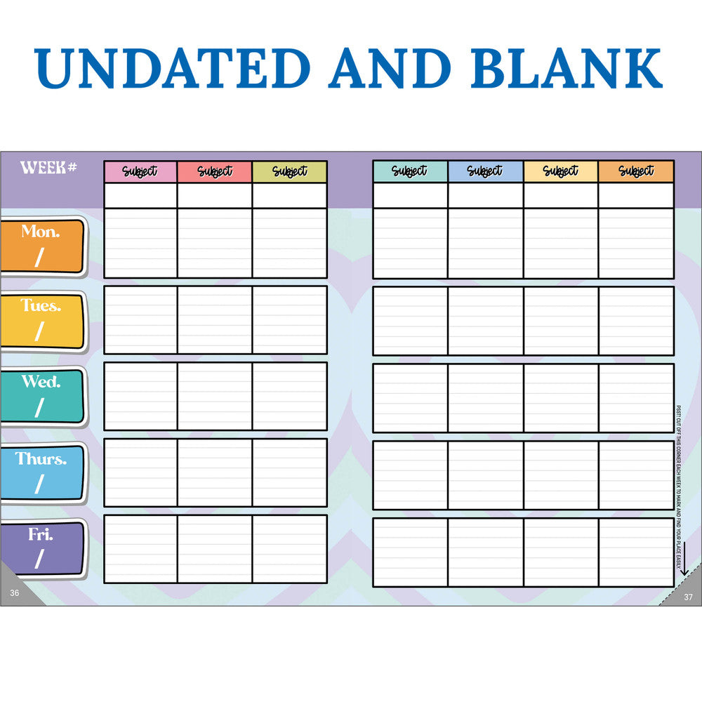 Retro Remix Teacher Planner