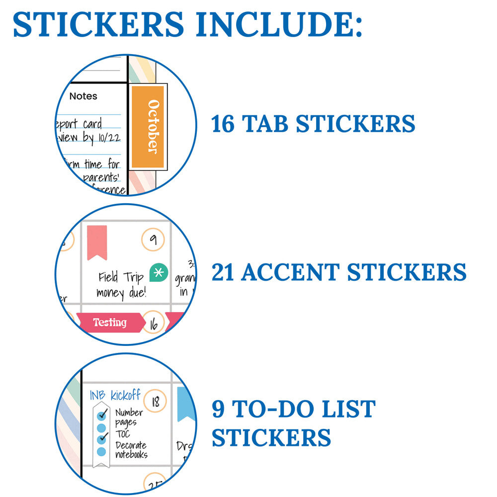 Retro Remix Teacher Planner