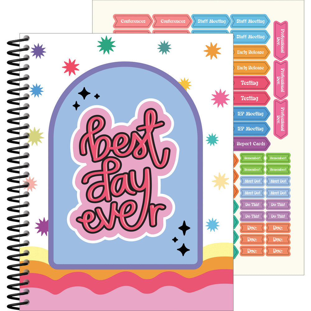 Retro Remix Teacher Planner