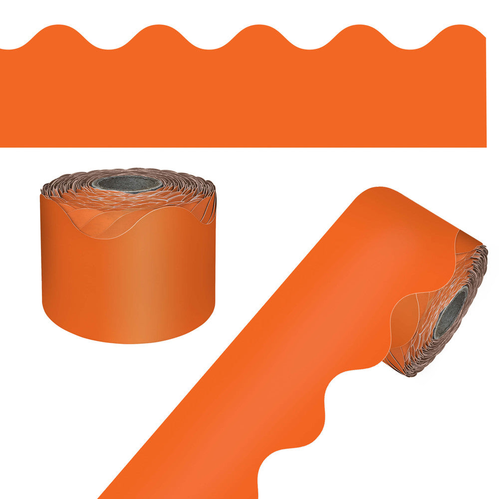 65' Rolled Scalloped Bulletin Board Borders
