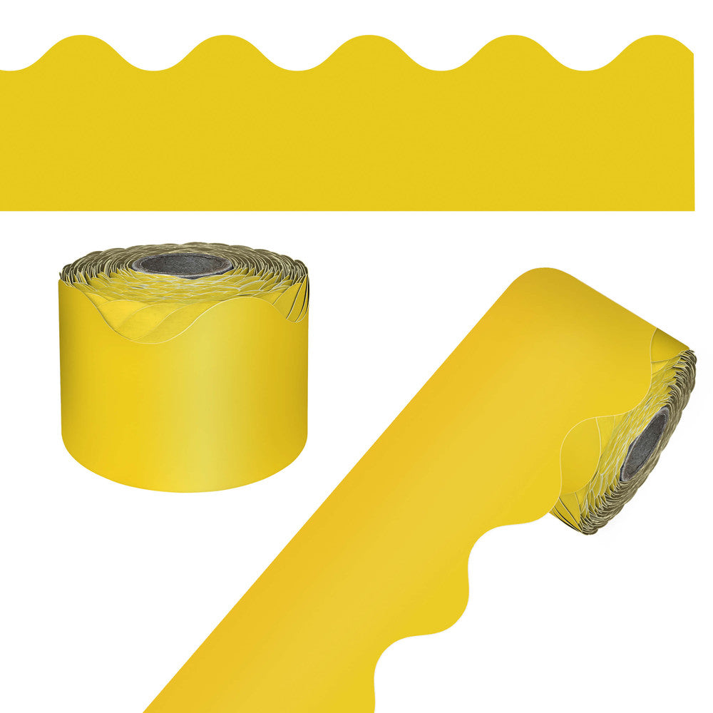 65' Rolled Scalloped Bulletin Board Borders