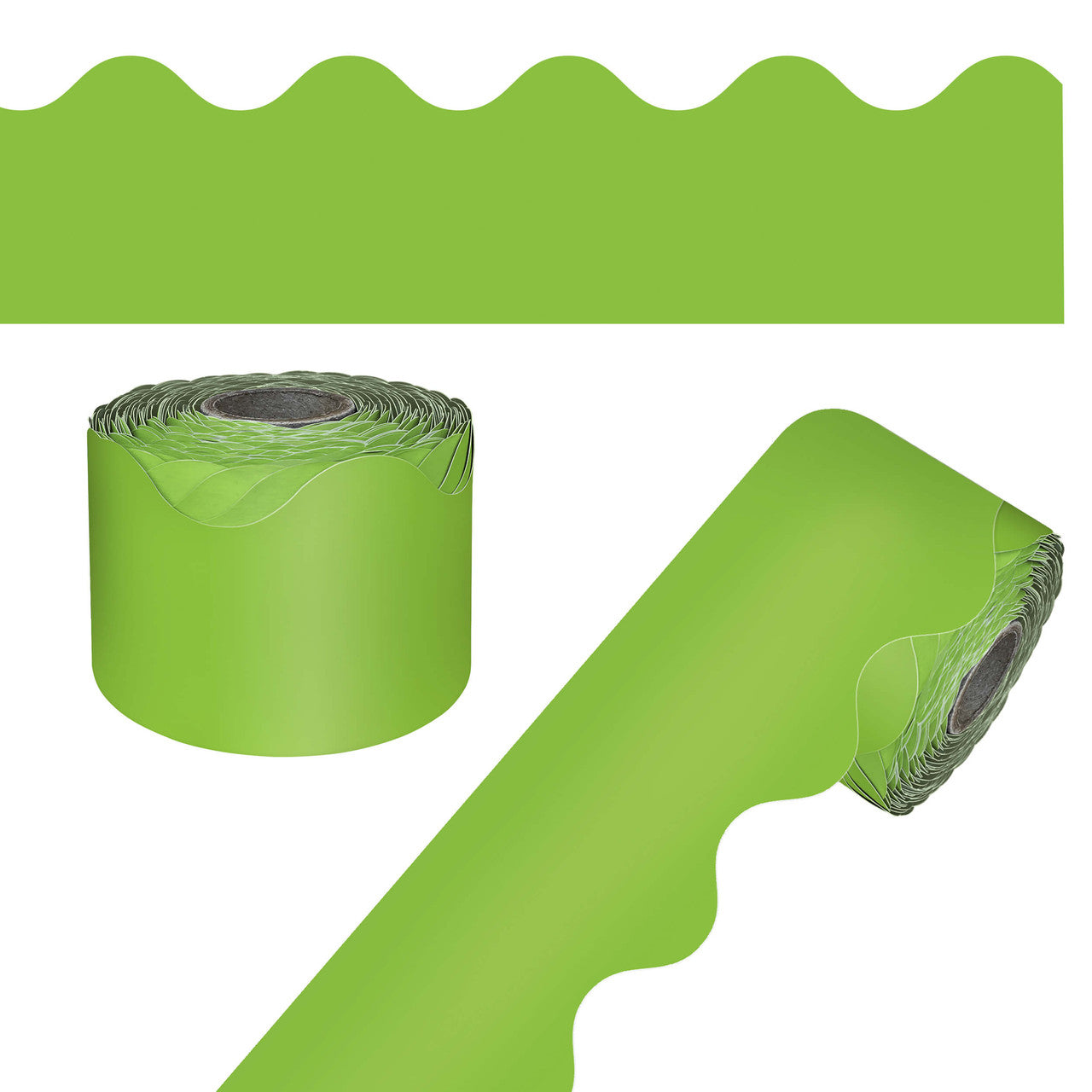 65' Rolled Scalloped Bulletin Board Borders