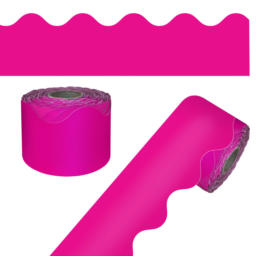 65' Rolled Scalloped Bulletin Board Borders