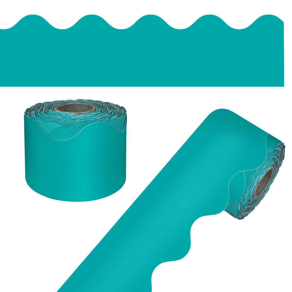 65' Rolled Scalloped Bulletin Board Borders