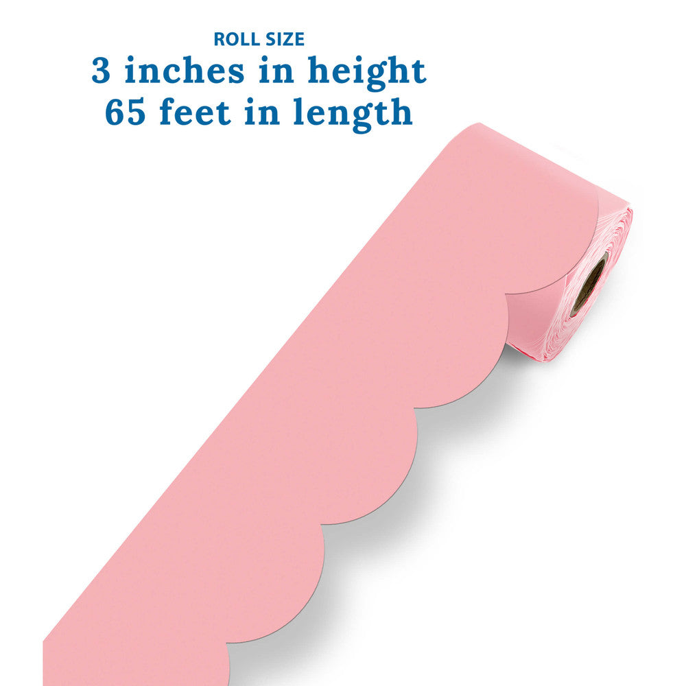 65' Rolled Scalloped Bulletin Board Borders