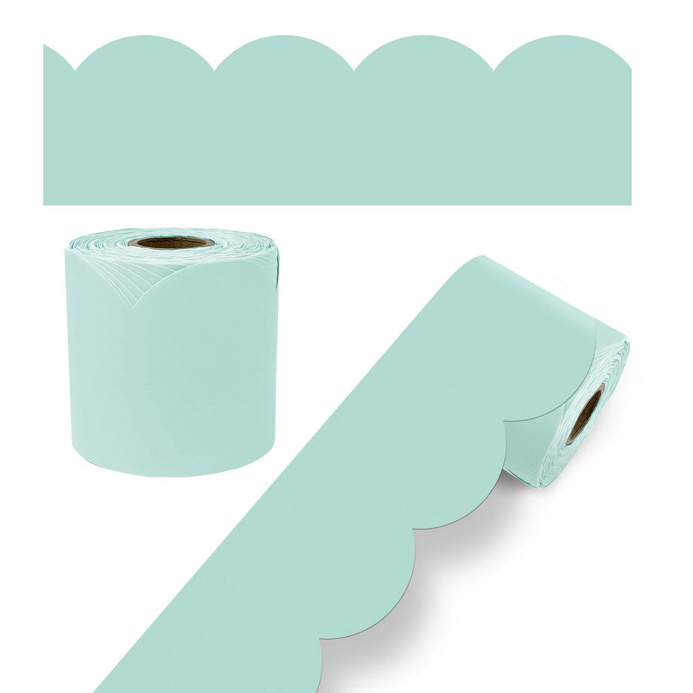 65' Rolled Scalloped Bulletin Board Borders