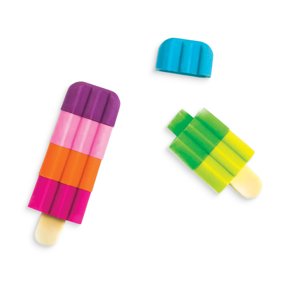 Ooly Icy Pops Scented Puzzle Erasers