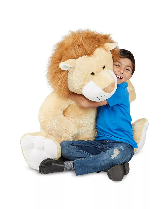 Melissa & Doug Gentle Jumbo Lion Plush