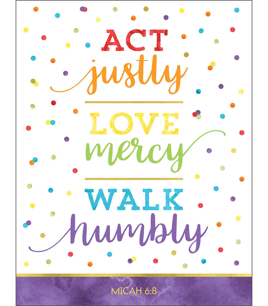 Act Justly... Chart