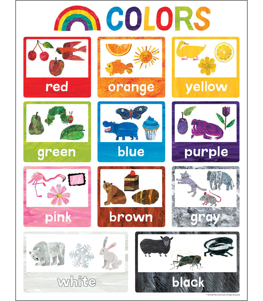 Eric Carle Color Chart