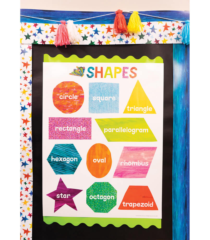 World of Eric Carle Shapes Chart Grade PK-2