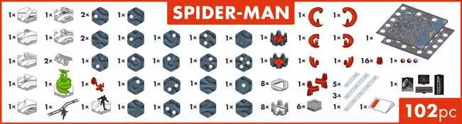 GraviTrax Spider-Man Action Set