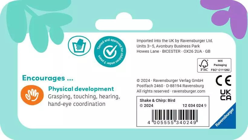 Shake and Chirp Bird