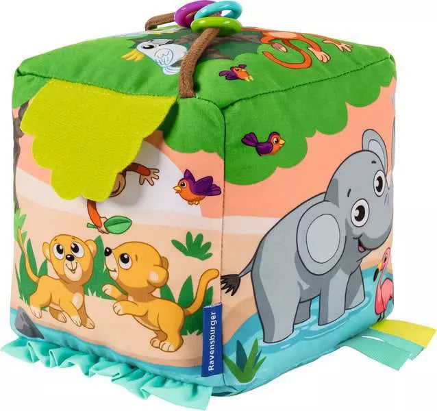 Wild Animals Roll and Play Sound Cube