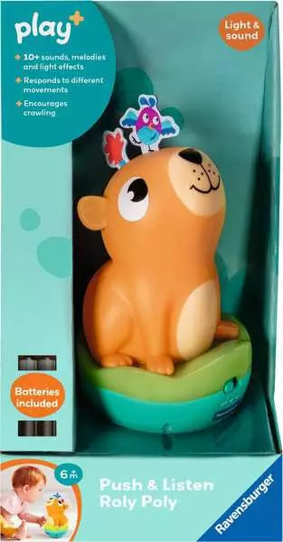 Push and Listen Roly Poly Capybara