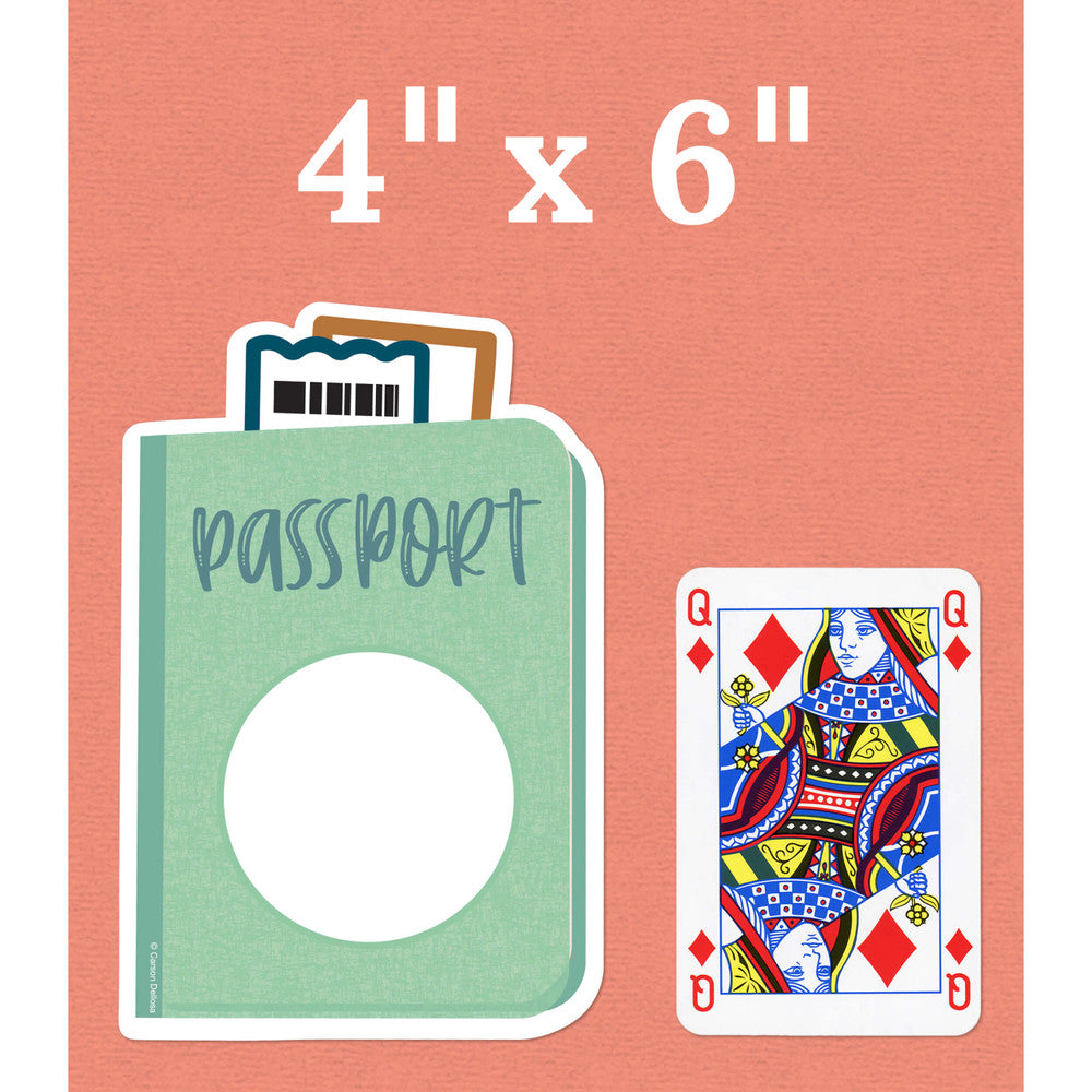 Let's Explore - Passports Cutouts