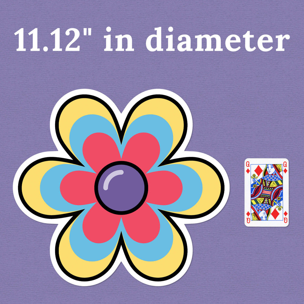 Retro Remix Jumbo Flowers Cutouts