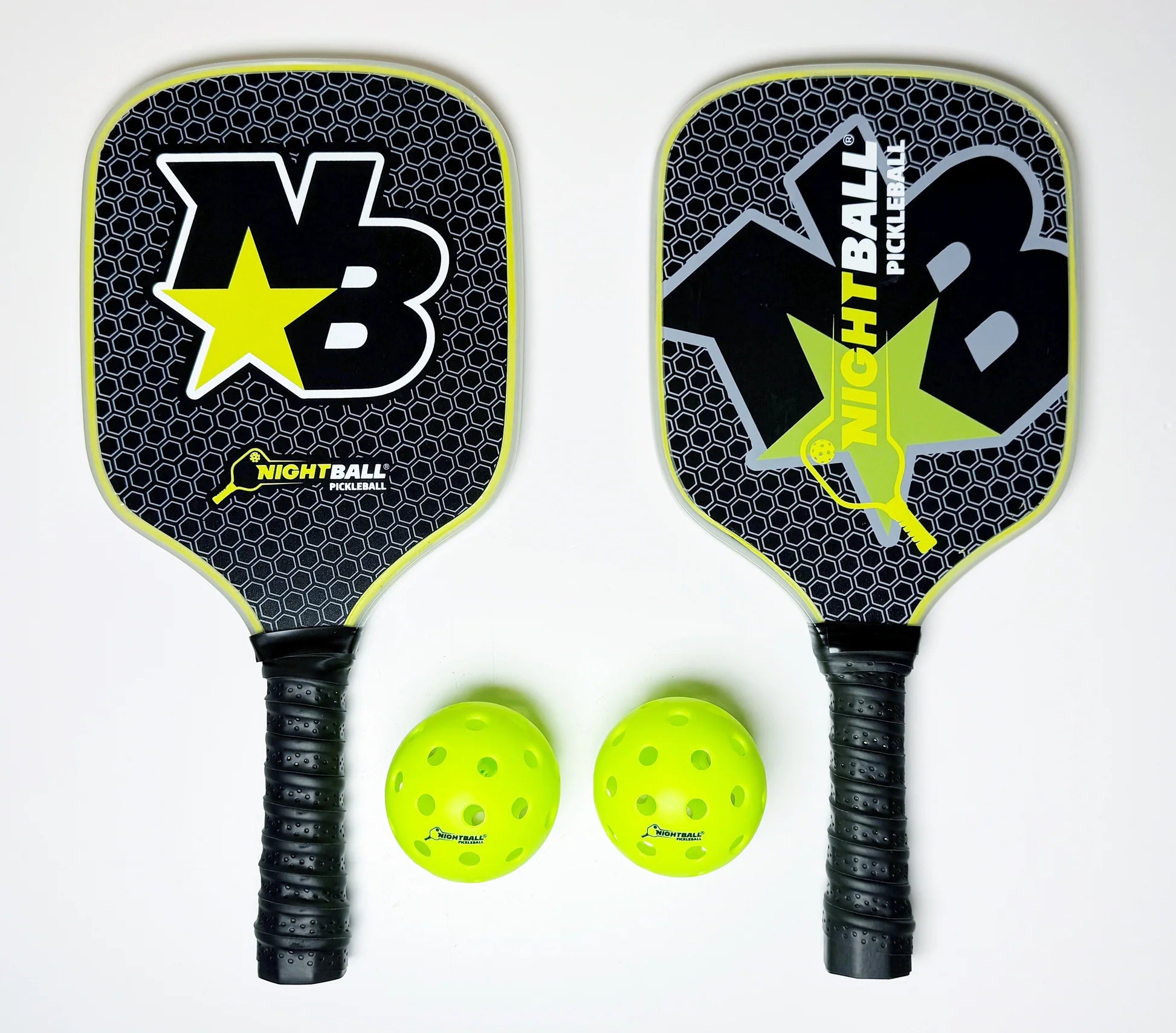Tangle NightBall LED Pickleball Set