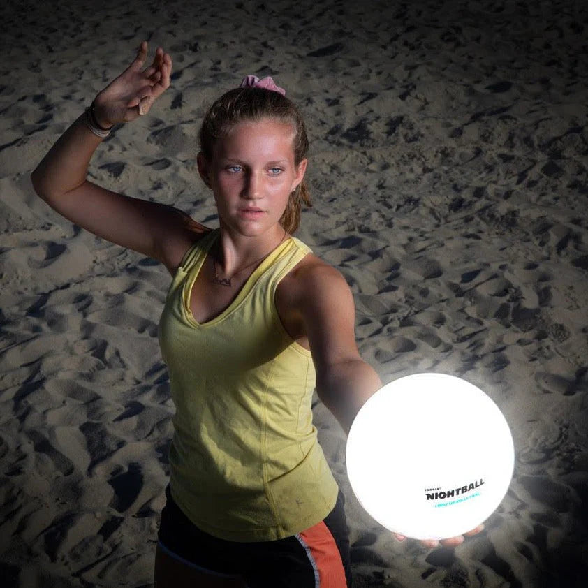 Tangle NightBall LED Volleyball White