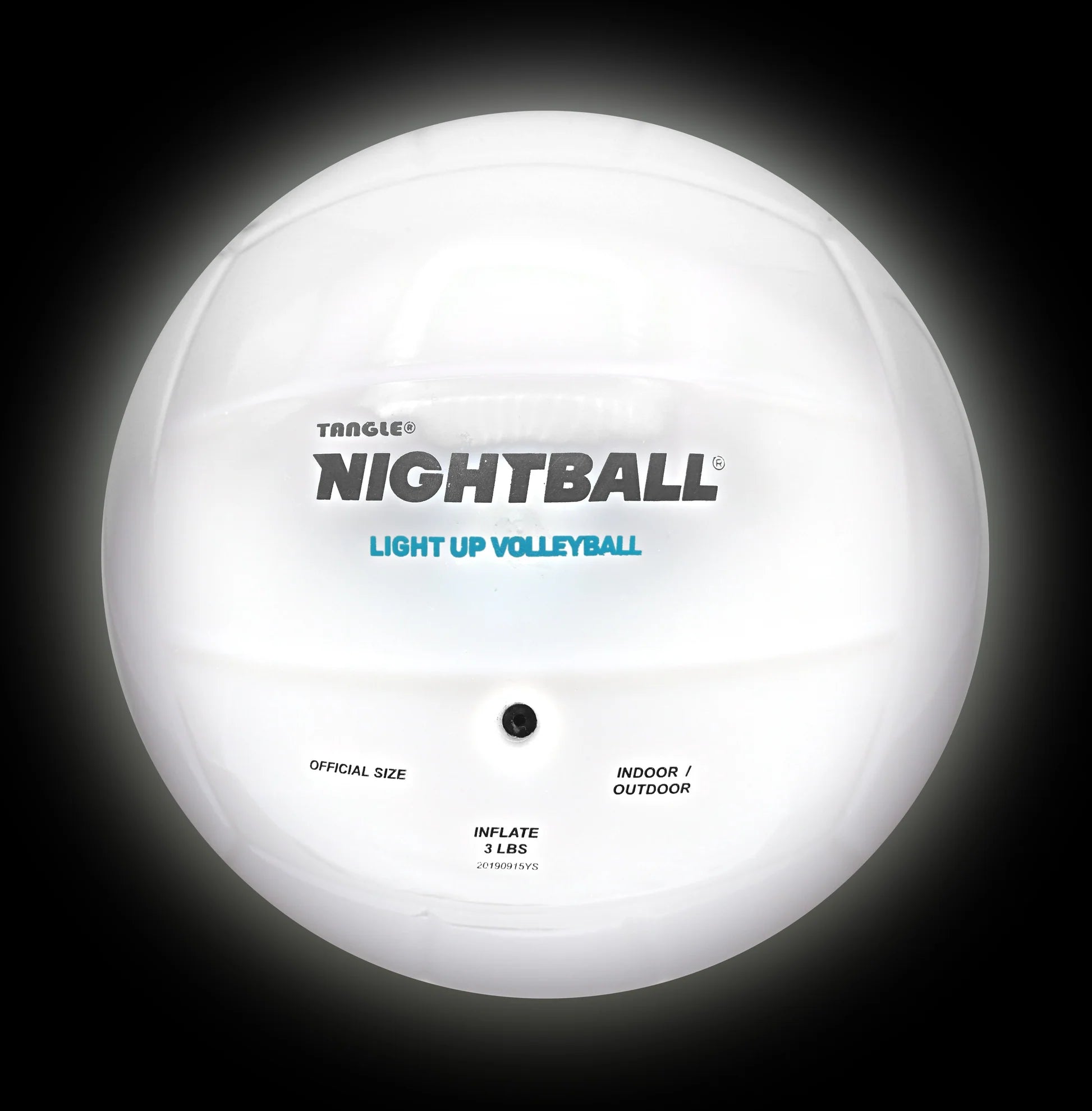 Tangle NightBall LED Volleyball White
