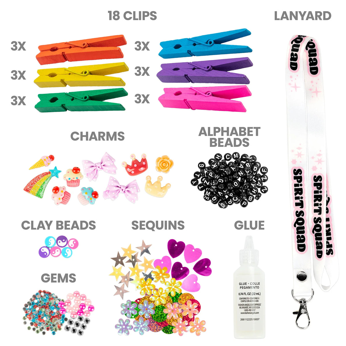 Spirit Squad Spirit Clip Design Kit