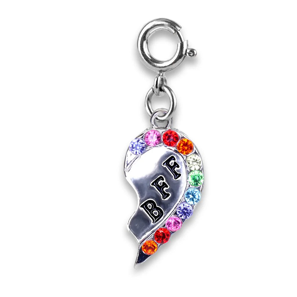 CHARM IT - Silver BFF Broken Heart Charm