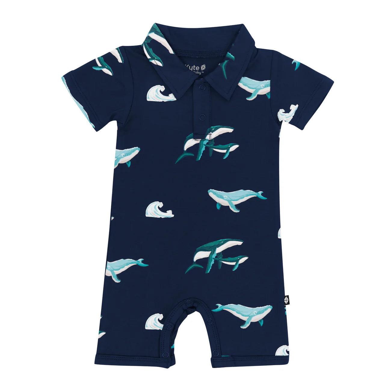 Kyte Baby Polo Shortall in Humpback